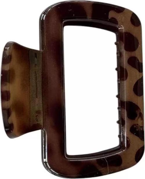 Kahverengi Leopar Desenli Mandal Toka