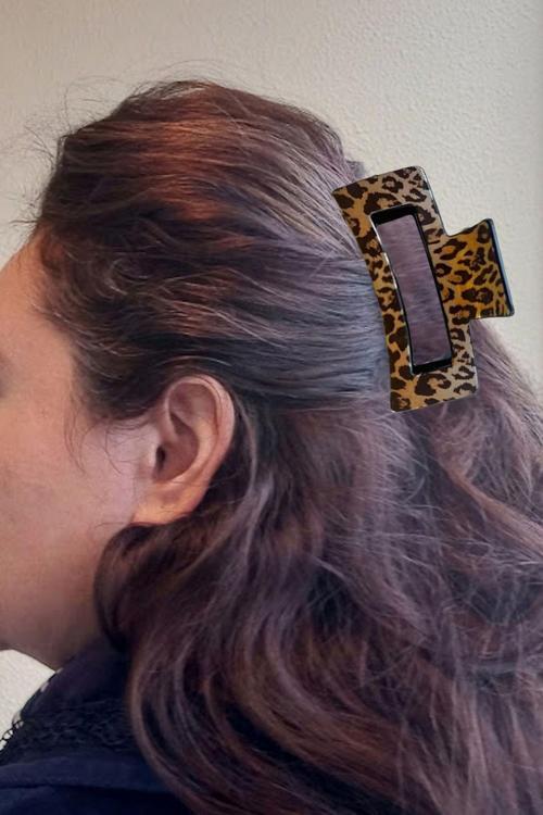 Leopar Desenli Mandal Toka
