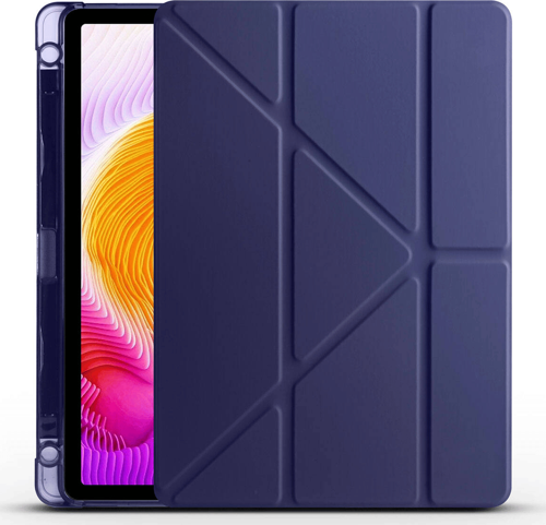 Redmi Pad SE 8.7 inç Uyumlu Kalem Bölmeli Uyku Modlu Katlanabilir Trifolding Tablet Kılıfı