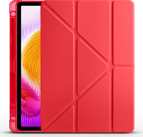 Redmi Pad SE 8.7 inç Uyumlu Kalem Bölmeli Uyku Modlu Katlanabilir Trifolding Tablet Kılıfı
