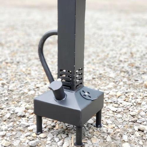 Veranda Yanık Yağ Gazyağı Sobası Mini Dekoratif