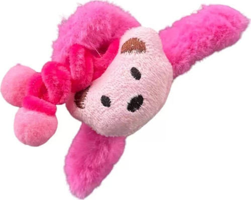Fuşya Renk Ayıcıklı Peluş Mandal Toka