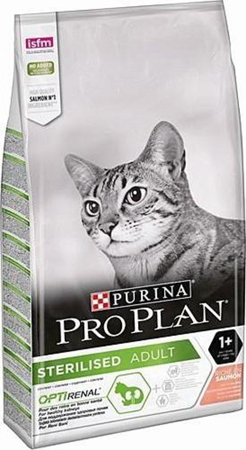 Sterilised Kısırlaştırılmış Somonlu Kedi Maması 10 kg