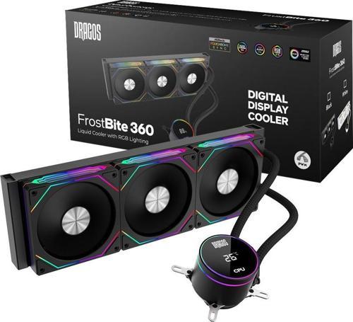 FrostBite ARGB Siyah 360 mm İşlemci Sıvı Soğutucu