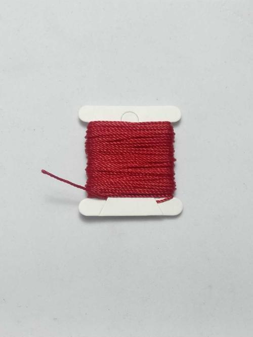 0.8 Mm 5 Metre Tesbih İpi Kırmızı Renk