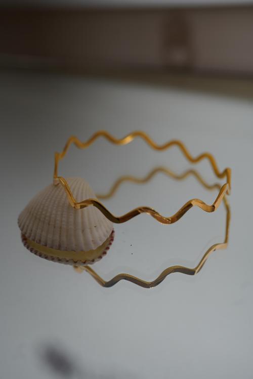 InGold Yatırımlık 22 Ayar 12 gram İşçiliksiz Zigzag Altın Bilezik