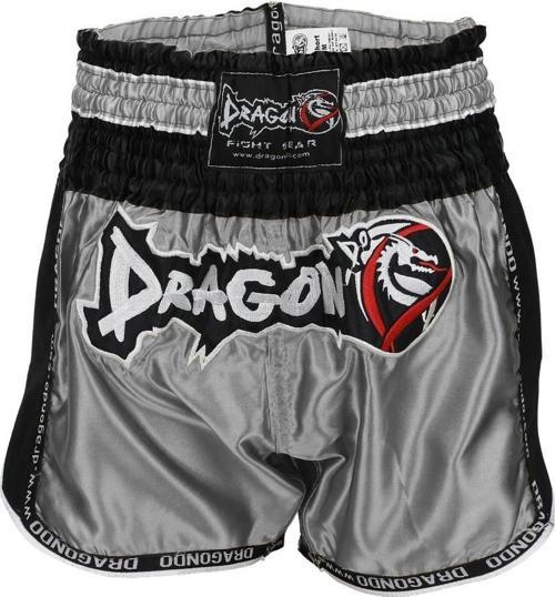 MT3075 Retro NEO Muaythai Şortu Gri Kick Boks Şortu