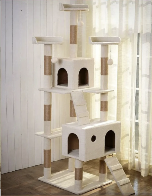 Cat City Kedi Tırmalama ve Oyun Evi Çok Katlı Kedi Evi