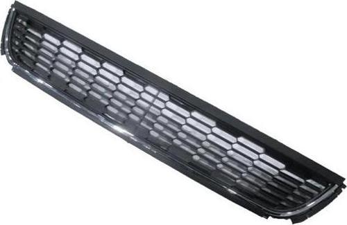 Volkswagen Polo- 6- 10/14; Ön Tampon Panjuru Siyah Nikelaj Çıtalı (Oem No: 6R08536719B9)