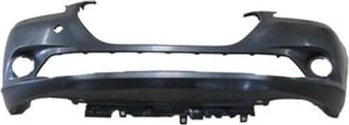 2013-2016 Peugeot 301 Ön Tampon Siyah (Sis-Panjur-Çeki Demiri Kapağı Delikli Bfn) (Adet) (Oem No:160