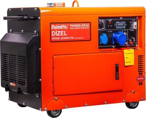 PA9000LNK5A EUR5 JENERATÖR 8,1 kVA Dizel Marşlı ATS Uyumlu