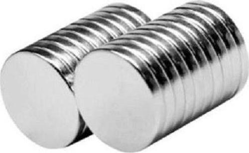 Çanta İçin Mıknatıs, Neodyum Mıknatıs 5 Adet - Deri Hobi 18mm x 2mm