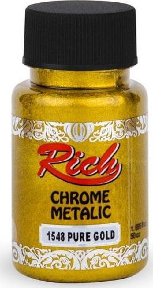Chrome Metallic Boya 50cc Pure Gold 1548