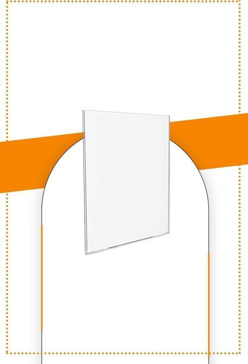 A5 U Tipi Dikey Masa Üstü 10'Lu Paket / 2.8 Mm Şeffaf Pleksi Föylük / Broşürlük