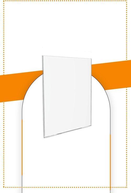 A4 U Tipi Dikey Masa Üstü 20'Li Paket 2.8 Mm Şeffaf Pleksi Föylük Broşürlük