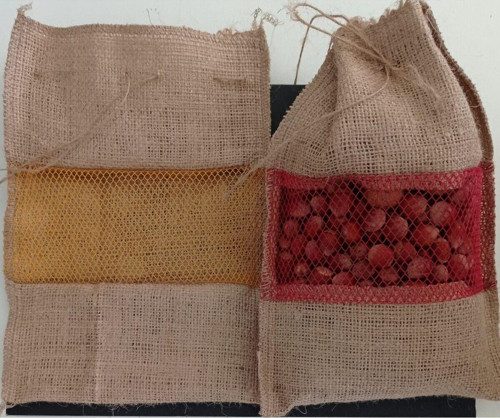 Jüt Çuval, Organik Kuruyemiş Çuvalı, 21 Cm-32 Cm, 10 Adet, 1 Kg Ürün Taşır.
