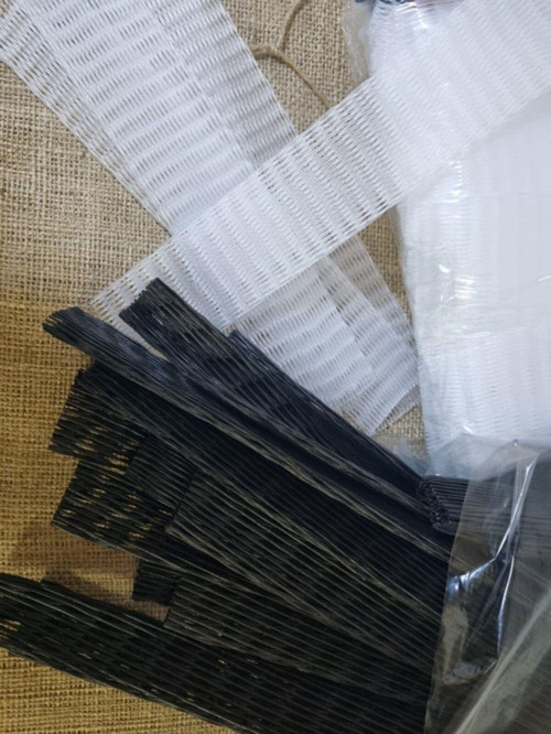 Şişe Koruma Filesi, Metal Filesi, 100 Adet, 27 Cm Kesilmiş, Siyah Renk, 750 Ve 1000Ml Için.