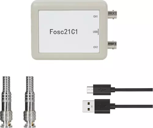 Echo Chicly Fosc21C1 2 Kanallı Usb Pc Osiloskop 1Mhz Örnekleme Hızı