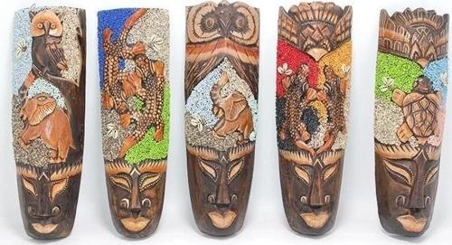 Ahşap Dua Asmalı Kumlu Mask 30 Cm 3galıleo-8