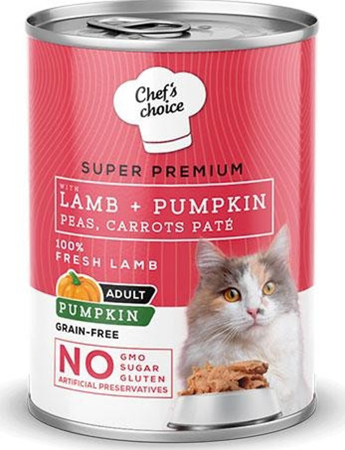 Pumpkin Pate Lamb Kuzulu Balkabaklı Tahılsız Yetişkin Kedi Konservesi 24 Adet 400 Gr