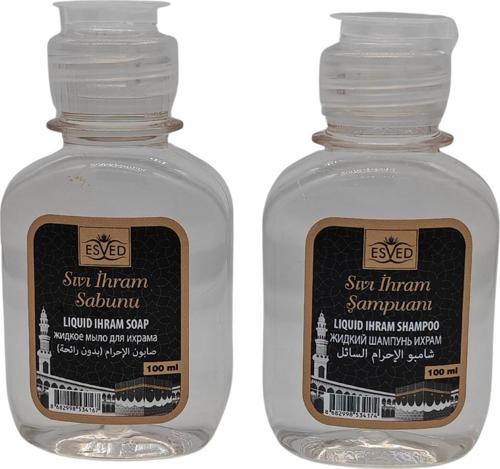 Kokusuz Sıvı Sabun Kokusuz İhram Sabunu ve Kokusuz Sıvı Şampuan Kokusuz İhram Şampuan Kokusuz Sabun 100 ml.