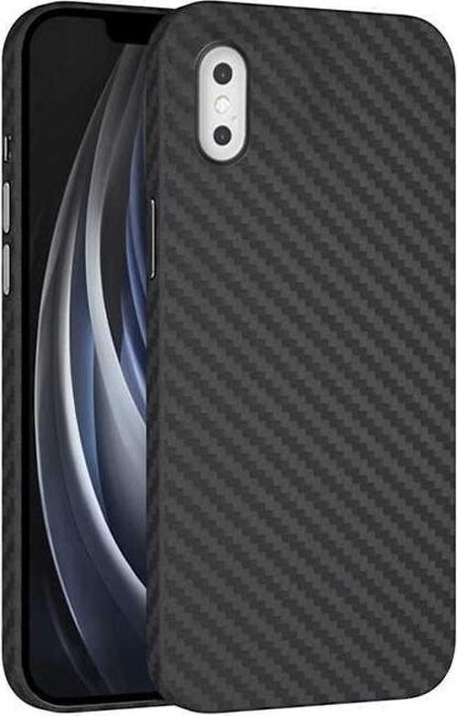 iPhone X / İphone XS Kılıf ​​​​​Şık Karbon Fiber Tasarım Kılıf