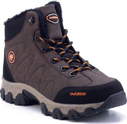 Unisex Outdoor Postal Uzun Bot Ayakkabı Kışlık Dayanıklı Kaymaz Taban Bağcıklı 4054U