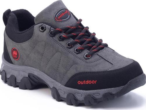Kışlık Dayanıklı Bağcıklı Unisex Outdoor Bot Ayakkabı 4054