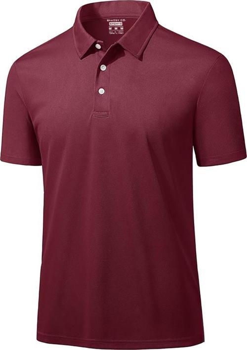 Erkek Golf Dry Fit Classic Tenis Casual Polo Yaka T-Shirt