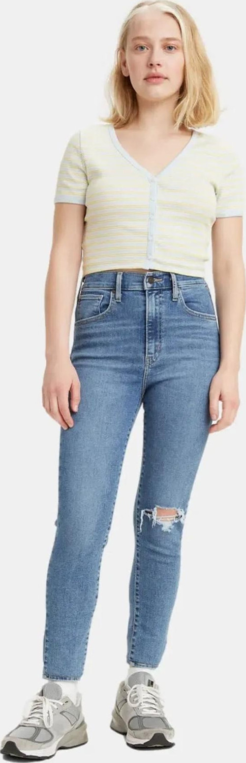 Kadın Yüksek Bel Mile High Skinny Jeans Kot Pantolon - 22791-0230