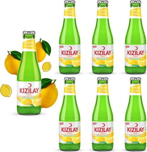 Limon Aromalı Maden Suyu 6 Adet 200 ml