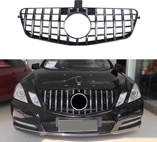 Mercedes w212 gtr ön panjur ızgara seti Krom-Siyah 2013-2016 arası