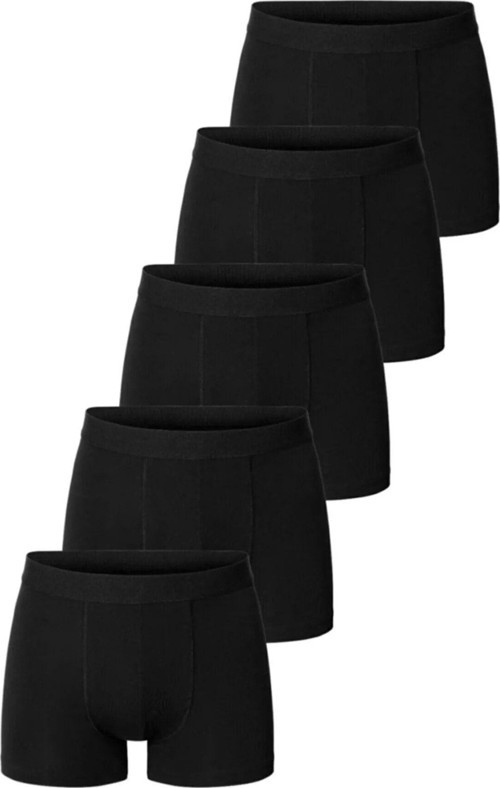 Siyah Erkek Boxer 5 Li Paket