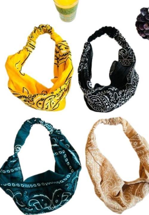 4 adet Bandana  Seti