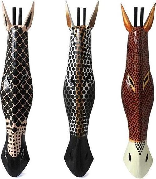 Ahşap Zebra Mask 1 Metre.