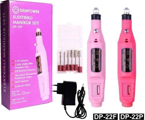 Dempower Elektrikli Manikür Seti