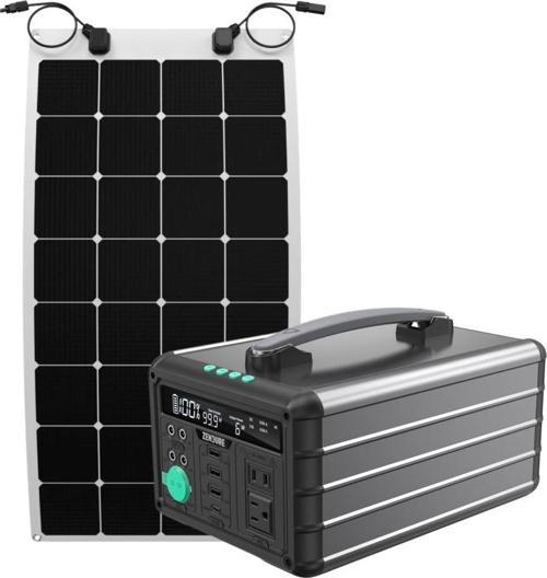 Zendure 600W Taşınabilir Güç İstasyonu ve 110W Esnek Panel