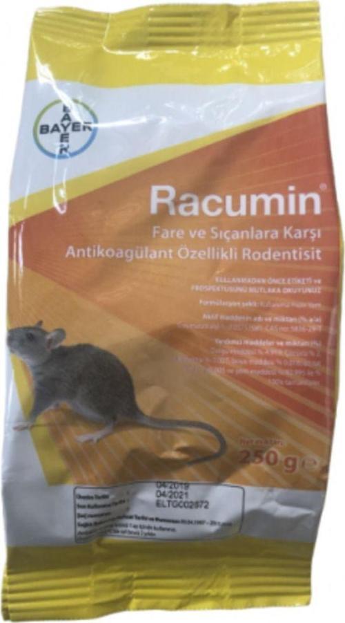 Bayer Racumin Fare Zehiri 250Gr Fare Yemi Buğday