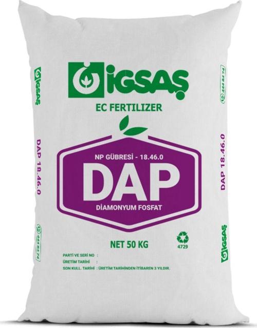 Igsas Dap 25 Kg 18.46.0 Taban Gübre