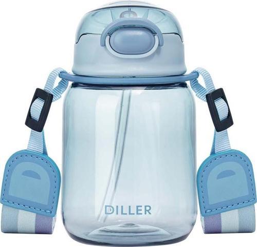 Bee Diller Tritan Pipetli Su Matarası 500Ml Mavi