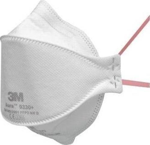 9330  Aura  Ventilsiz Tek Kullanımlık Toz ve Sİs  Maskesi, FFP3 (ORİJİNAK KUTU)  (20 adet)