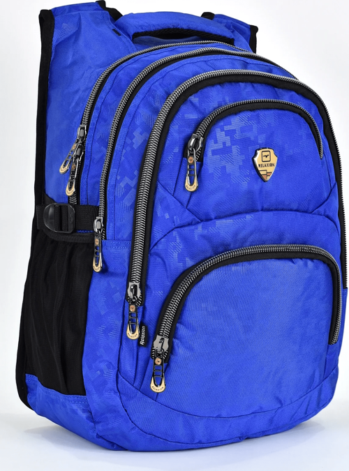 1550-2226 Unisex Anatomik Yarasa Sırt Okul Çantası - NKT01550-Saks-Mavi-TEKEBAT