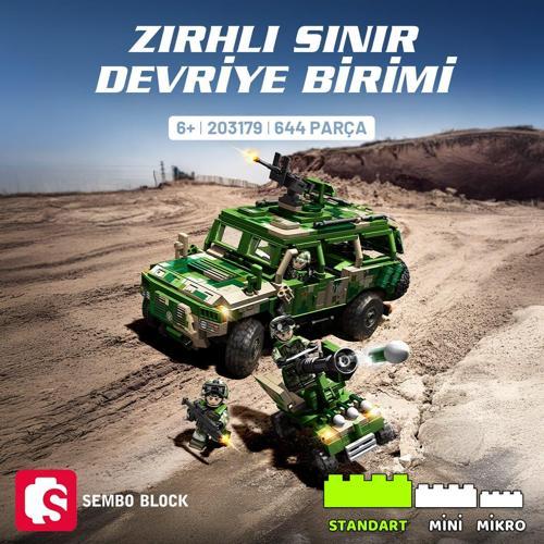 Zırhlı Sınır Devriye Birimi Yapı Bloğu Seti 644 Parça