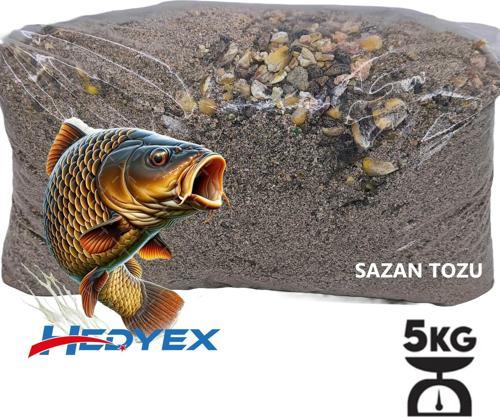 5Kg Sazan Tozu Yüksek Proteinli Özel Katkılı Sazan Alabalık Avı Toz Yem