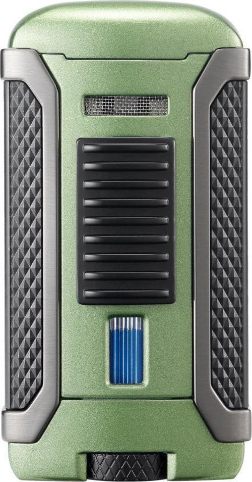 Apex Tek Torch Pürmüz Metalik Yeşil-Siyah Puro Çakmağı