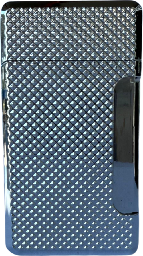 Tek Torch Pürmüz Gümüş Puro Çakmağı