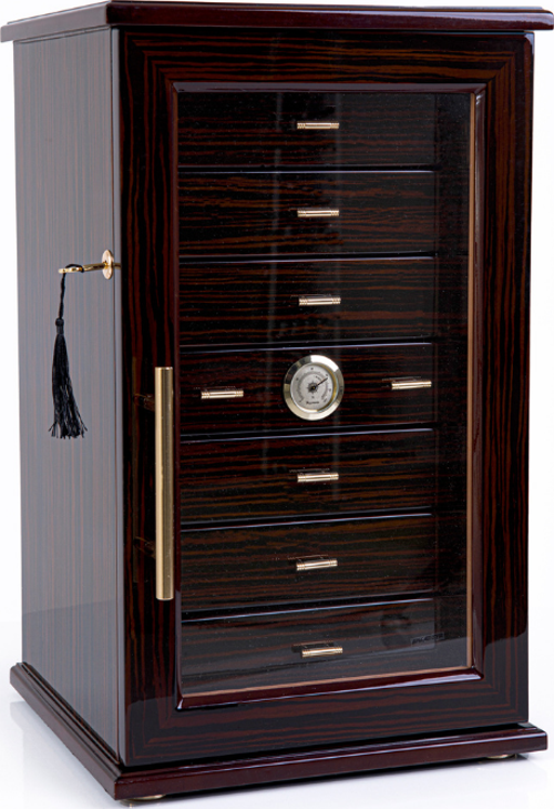 PremiumQuality La Paz 7 Çekmeceli Sedir Humidor Puro Kutusu