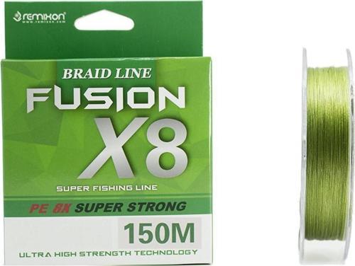 Fusion 150m ip Misina X8 Sarım Green İp Örgü Yeşil