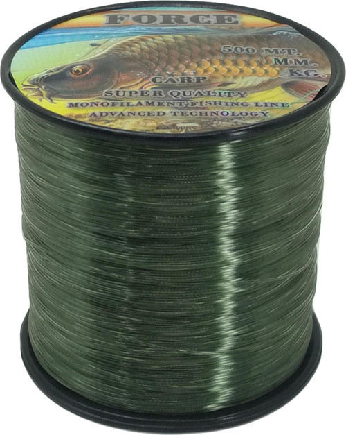 Force 500 Metre Sazan Yayın Turna Alabalık Misinası Yeşil