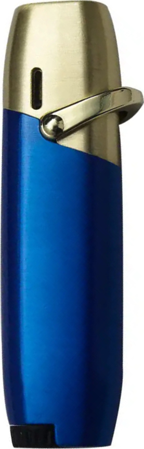 PremiumQuality Tek Torch Pürmüz Lacivert Metal Puro Çakmağı